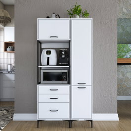 Hanah Home Gabinete Multipropósito Blanco JE143 - 3113